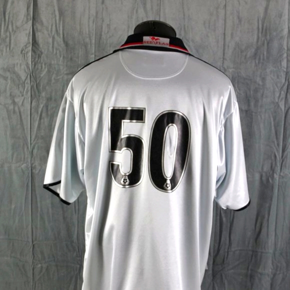 Bransley FC Jersey (VTG) - 2002 Away Jersey by Red Flag - Men's 2XL - Picture 5 of 12